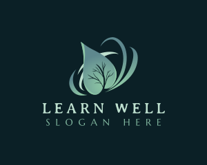 Natural Leaf Wellness logo design