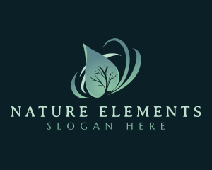 Natural Leaf Wellness logo design