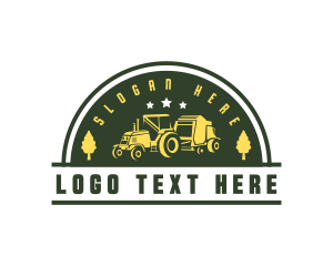 Tractor Agricultural Farming  logo