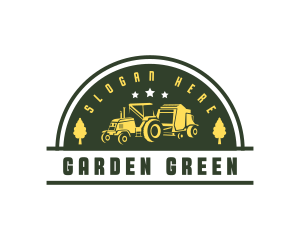 Tractor Agricultural Farming  logo