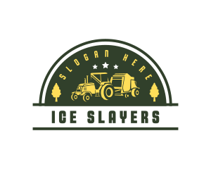 Tractor Agricultural Farming  logo design