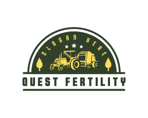 Tractor Agricultural Farming  logo design