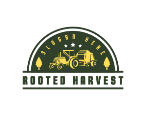 Tractor Agricultural Farming  logo design