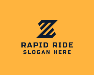 Modern Industrial Slant logo