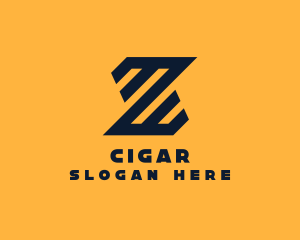 Modern Industrial Slant logo design