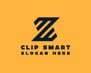 Modern Industrial Slant logo design