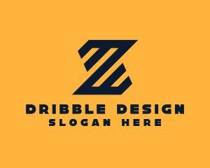 Modern Industrial Slant logo design