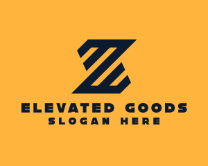 Modern Industrial Letter Z logo design