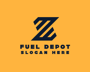 Modern Industrial Letter Z logo design