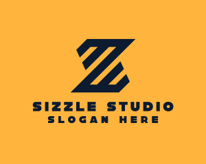 Modern Industrial Slant logo design