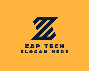 Modern Industrial Slant logo design