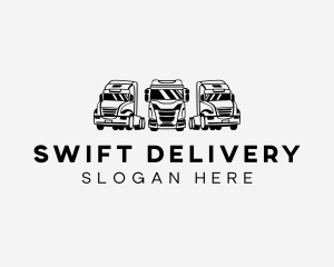 Delivery Fleet Vehicle logo design