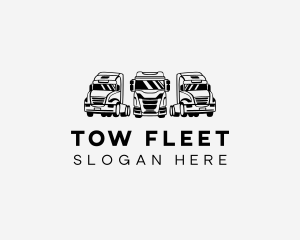 Delivery Fleet Vehicle logo design