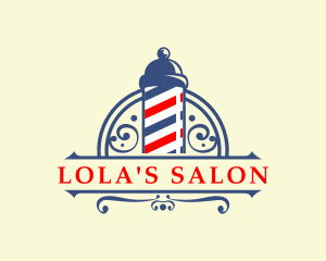 Barbershop Grooming Salon logo design