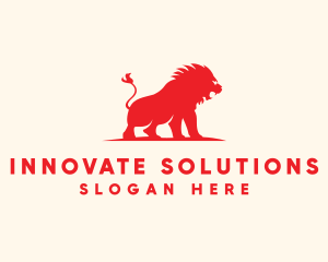 Safari Wild Lion  Logo