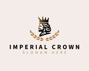 Royal King Crown logo design