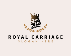 Royal King Crown logo design