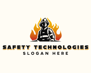 Fireman Safety Rescue logo