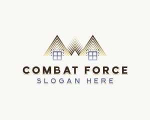 Roofing Contractor Construction Logo