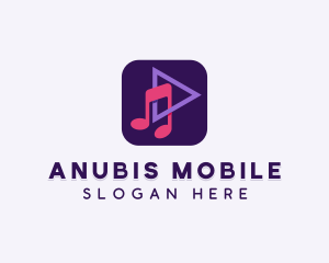 Music Streaming App logo design