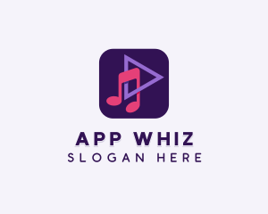 Music Streaming App logo design