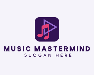 Music Streaming App logo design