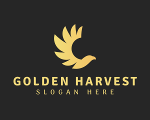 Deluxe Golden Eagle logo design