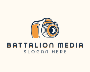 Media Camera Photography logo design