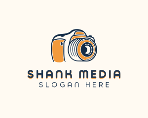 Media Camera Photography logo design