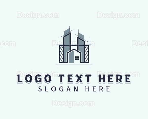 Architectural Builder Structure Logo