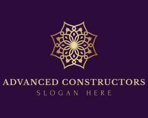 Luxury Flower Ornament logo design