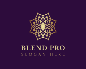 Luxury Flower Ornament logo design