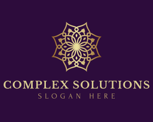 Luxury Flower Ornament logo design