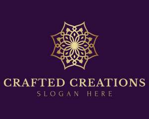 Luxury Flower Ornament logo design