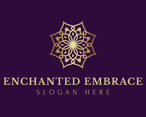 Luxury Flower Ornament logo design