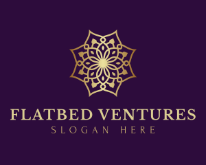 Luxury Flower Ornament logo design