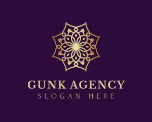 Luxury Flower Ornament logo design