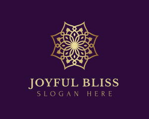 Luxury Flower Ornament logo design