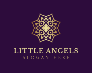 Luxury Flower Ornament logo design