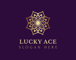 Luxury Flower Ornament logo design