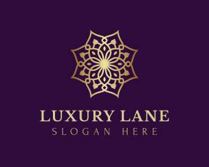 Luxury Flower Ornament logo design