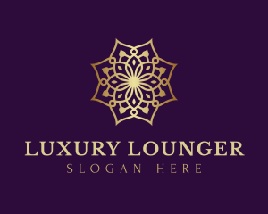 Luxury Flower Ornament logo design