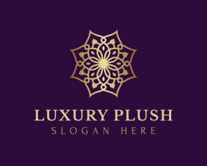 Luxury Flower Ornament logo design