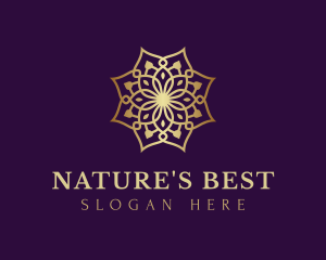 Luxury Flower Ornament logo design