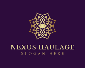 Luxury Flower Ornament logo design