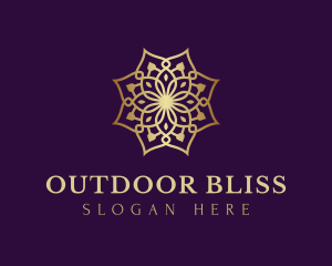 Luxury Flower Ornament logo design