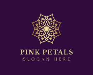 Luxury Flower Ornament logo design