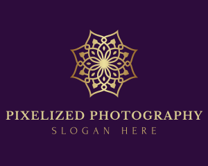 Luxury Flower Ornament logo design