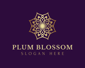 Luxury Flower Ornament logo design