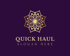 Luxury Flower Ornament logo design